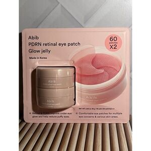 Abib PDRN Retinal Eye Patch Glow Jelly 2 pack bundle (60 patches each)
